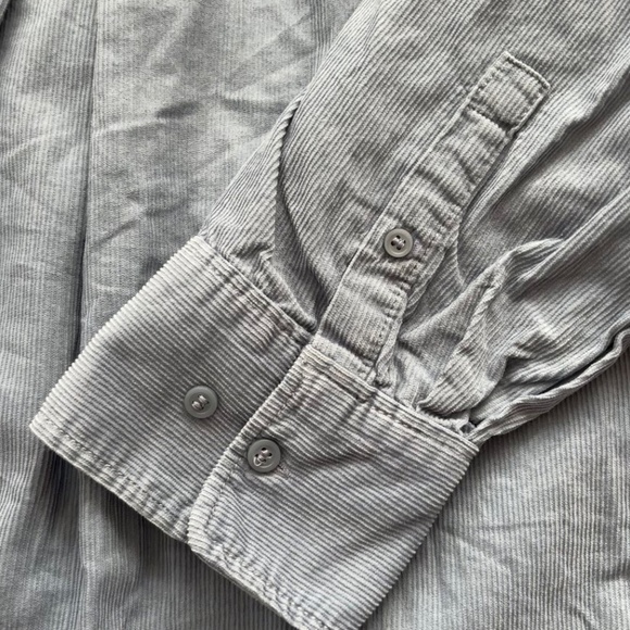 Oversized Corduroy Botton Down - Picture 6 of 10